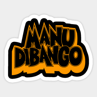 Manu Dibango - Soul Makossa: Funk Icon Tribute Design for T-Shirts Sticker